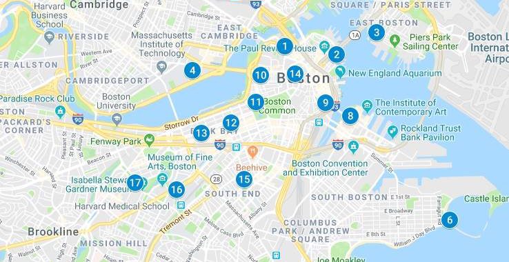 18 walks in Boston
